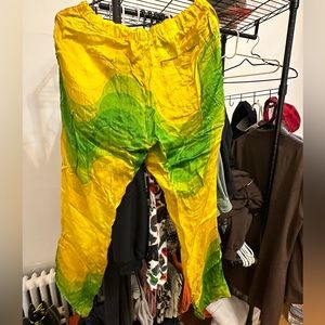 Dries Van Noten Silk Pant